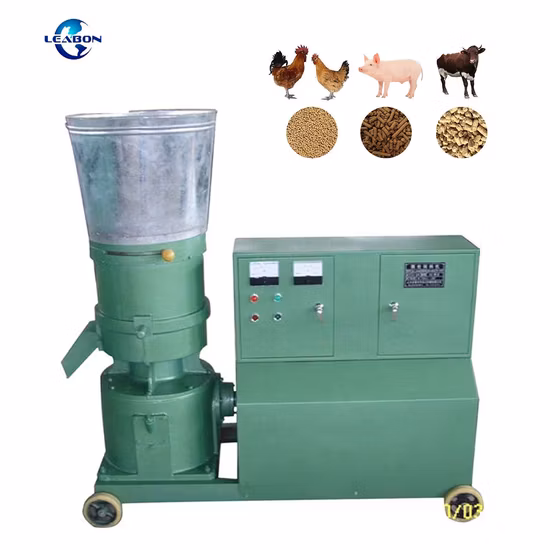 가정용 가금류 사료용 플랫 다이 펠릿 기계 사용